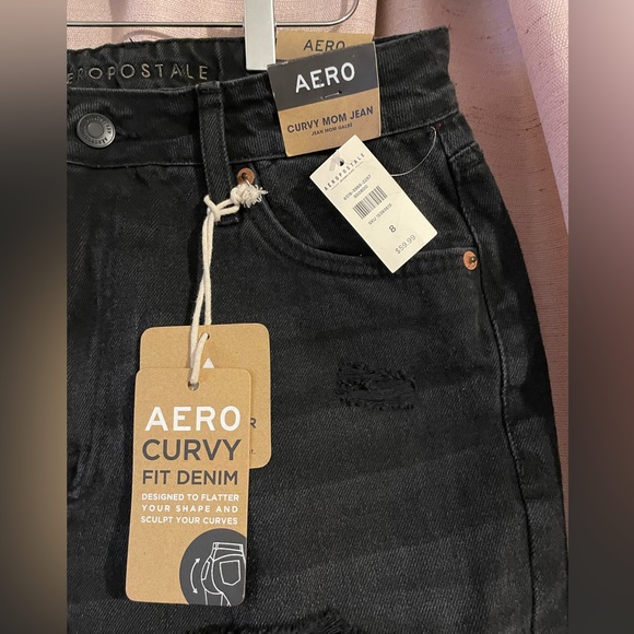 Aeropostale Size 8 Curvy Mom Jeans *BNWT* - Picture 2 of 5